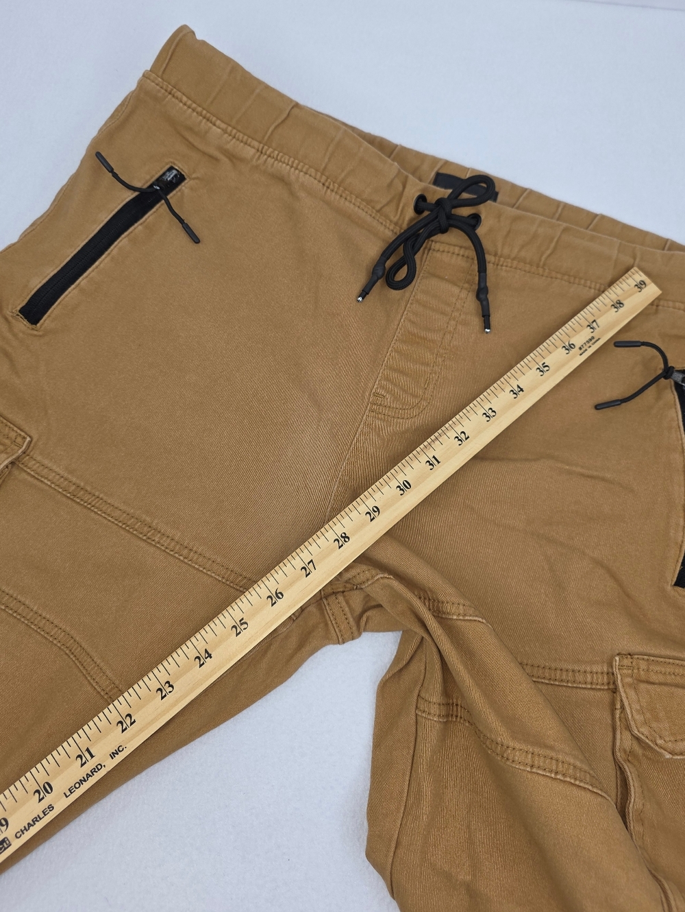 Steve's Jeans Men's Cargo Jogger Pants Brown Size 2X AC-3421 - Picture 4 of 9